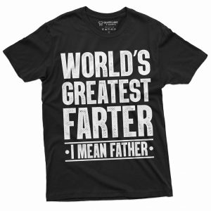 Men's World's Greatest Farter Shirt Funny Dad Shirt