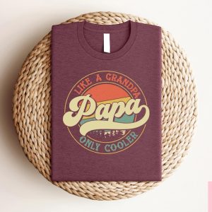 Retro Cool Papa Shirt, Father's Day T-shirt