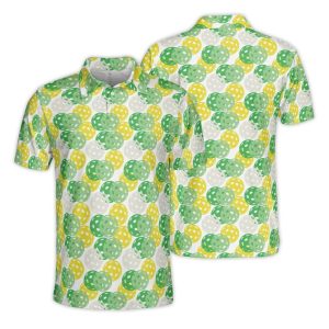 Retro Pickleball Polo Shirt, Men Women Pickleball Polo Shirt