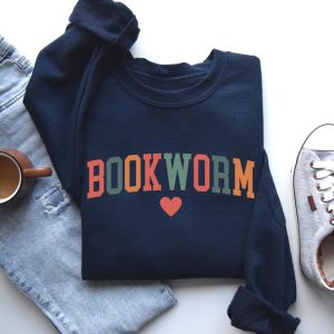 Bookworm Sweatshirt,Teacher Book Sweatshirt
