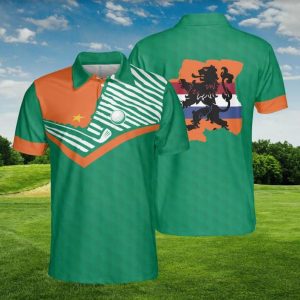 DR Congo Flag Polo Shirt